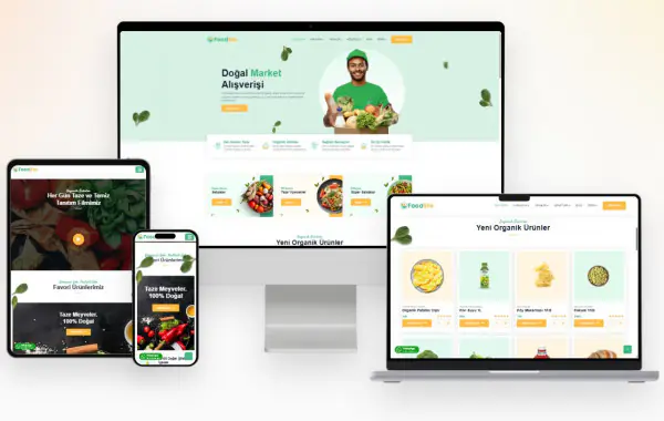 Gelişmiş Organik Ürün Satış Yazılımı