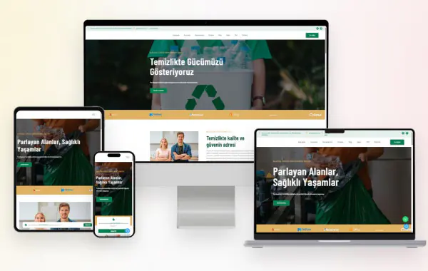 Temizlik Firması Website Yazılımı v2