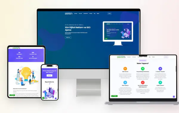 Dijital Ajans Website Yazılımı v10