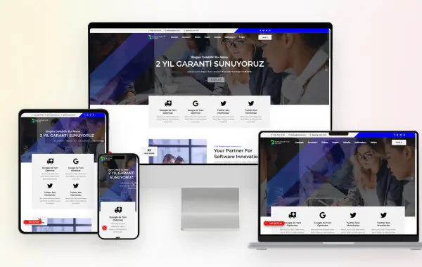 Kurumsal Firma Website Yazılımı v7