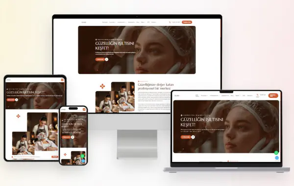 Güzellik Merkezi Yazılımı v9 Modern